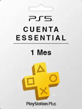 Psn Plus 1 Mes Cuenta Principal Essential PS5