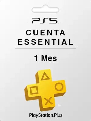 Psn Plus 1 Mes Cuenta Principal Essential PS5