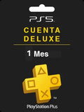 Psn Plus 1 Mes Cuenta Secundaria Deluxe PS5